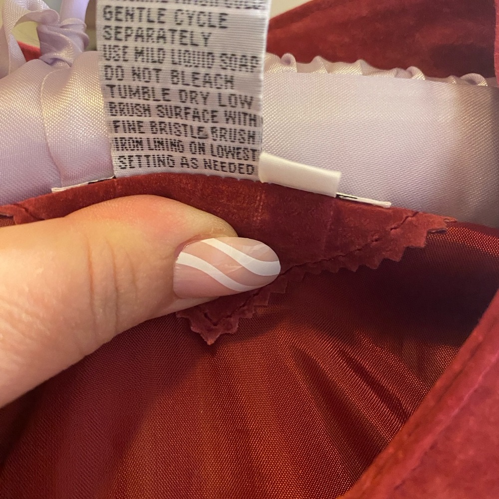 Red Suede Jacket - image 4